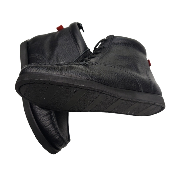 Marc Joseph | NIB Gramercy Black Grainy Leather Preppy High Top Booties Boy's 12 - Picture 8 of 14